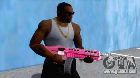 GTA V Vom Feuer Assault Shotgun Pink V9 for GTA San Andreas