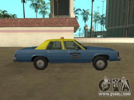 Ford LTD Crown Victoria taxi Downtown Cab Co for GTA San Andreas