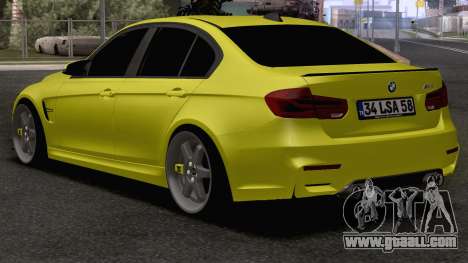 BMW M3 F80 for GTA San Andreas