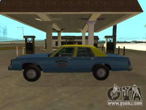 Ford LTD Crown Victoria taxi Downtown Cab Co for GTA San Andreas