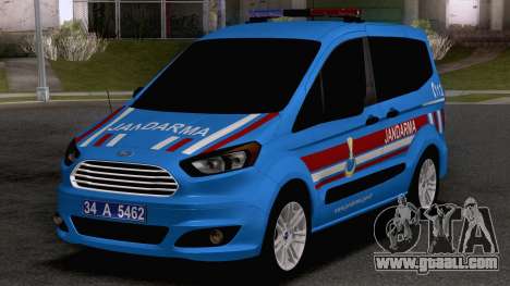 Ford Tourneo Courier Jandarma Asayis&Gendarme for GTA San Andreas