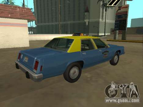 Ford LTD Crown Victoria taxi Downtown Cab Co for GTA San Andreas