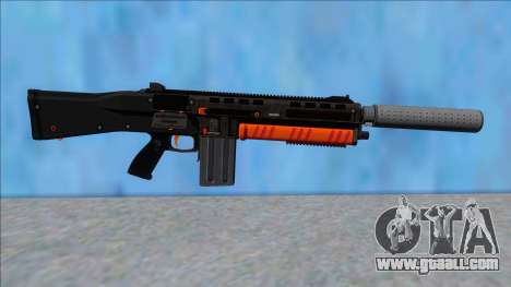 GTA V Vom Feuer Assault Shotgun Orange V8 for GTA San Andreas