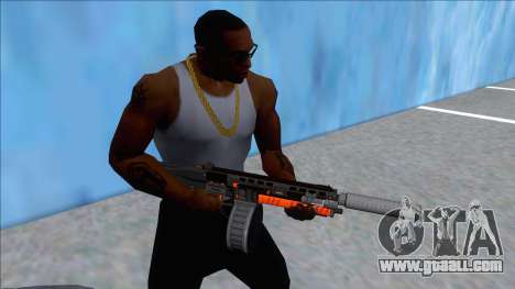 GTA V Vom Feuer Assault Shotgun Orange V1 for GTA San Andreas