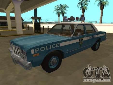 Dodge Aspen 1979 New York Police Dept for GTA San Andreas