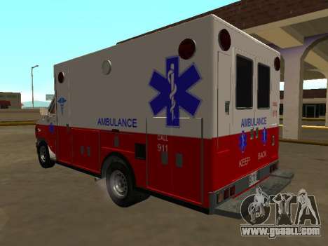 GMC Vandura 1985 Ambulance for GTA San Andreas
