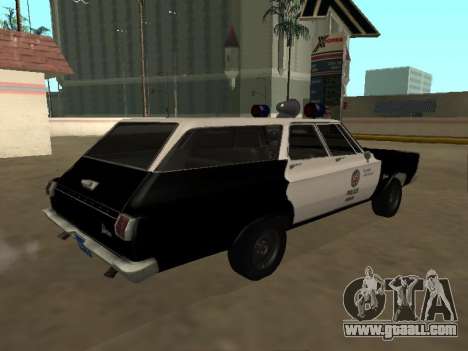 Plymouth Belvedere 1965 Station Wagon LAPD for GTA San Andreas