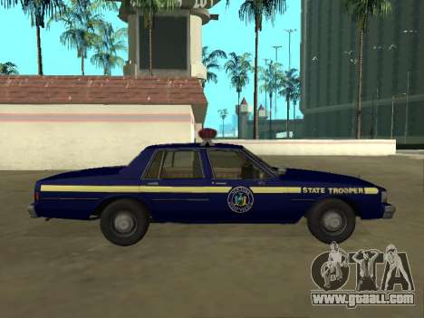Chevrolet Caprice 1987 New York State Trooper for GTA San Andreas