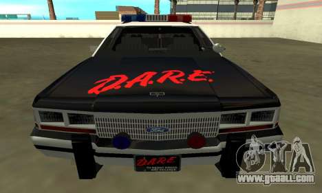 Ford LTD Crown Victoria 1991 Copley Police DARE for GTA San Andreas