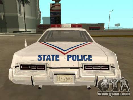 Dodge Monaco 1974 Illinois State Police for GTA San Andreas