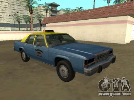 Ford LTD Crown Victoria taxi Downtown Cab Co for GTA San Andreas