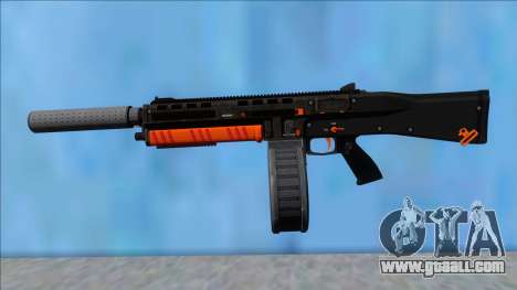 GTA V Vom Feuer Assault Shotgun Orange V1 for GTA San Andreas
