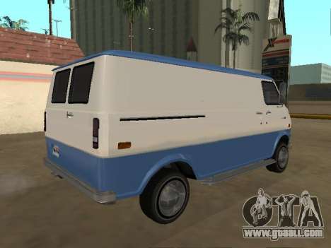 Ford Econoline E-200 1973 Van (Youga GTA V) for GTA San Andreas