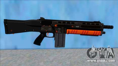 GTA V Vom Feuer Assault Shotgun Orange V15 for GTA San Andreas