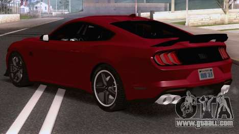 2021 Ford Mustang Mach 1 for GTA San Andreas