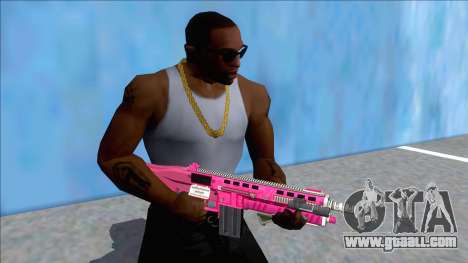 GTA V Vom Feuer Assault Shotgun Pink V6 for GTA San Andreas