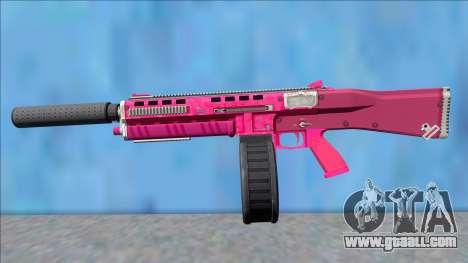 GTA V Vom Feuer Assault Shotgun Pink V7 for GTA San Andreas