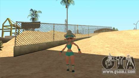 NSFW marie (Splatoon) for GTA San Andreas