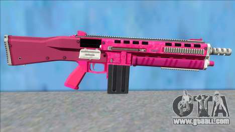 GTA V Vom Feuer Assault Shotgun Pink V15 for GTA San Andreas
