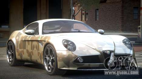Alfa Romeo 8C BS L8 for GTA 4