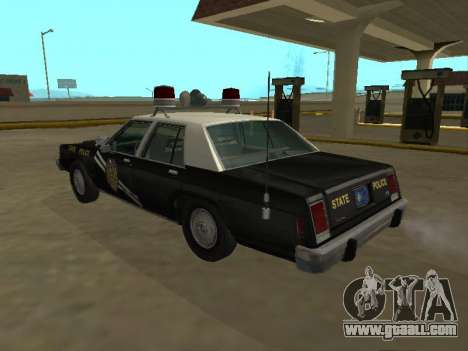 Ford LTD Crown Victoria 1987 New Mexico SP for GTA San Andreas