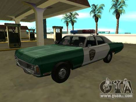 Dodge Polara Chickasaw County Sheriff for GTA San Andreas