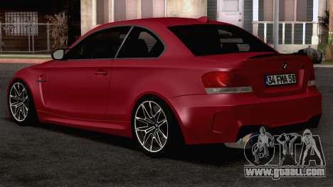 BMW M135i Coupe for GTA San Andreas