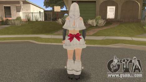 DOA Ayane Snowball Suit Christmas Special V1 for GTA San Andreas