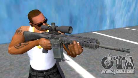 PAYDAY 2 Little-Friend 762 Sniper for GTA San Andreas