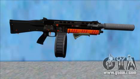 GTA V Vom Feuer Assault Shotgun Orange V13 for GTA San Andreas