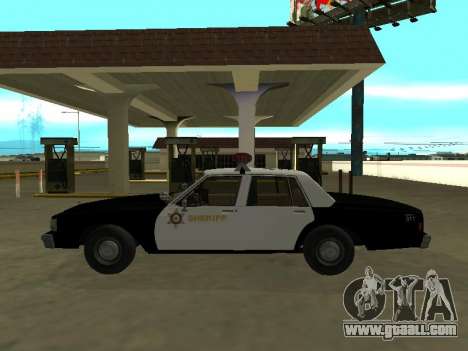 Chevrolet Caprice 1987 Los Angeles County Sherif for GTA San Andreas