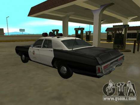 Dodge Polara 1972 Los Angeles Police Dept for GTA San Andreas