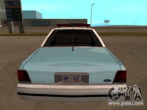 Ford LTD Crown Victoria 1991 South Dakota HP for GTA San Andreas