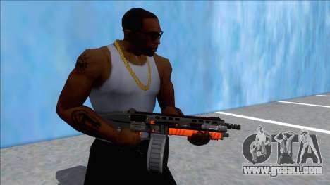 GTA V Vom Feuer Assault Shotgun Orange V11 for GTA San Andreas