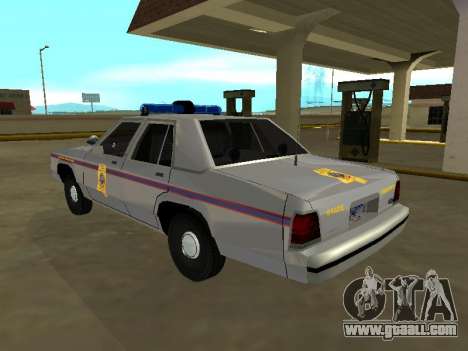 Ford LTD Crown Victoria 1991 Mississippi S T for GTA San Andreas