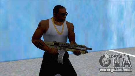 GTA V Vom Feuer Assault Shotgun Green V11 for GTA San Andreas