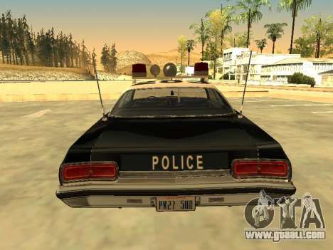 Oldsmobile Delta 88 1973 San Francis Police Dept for GTA San Andreas