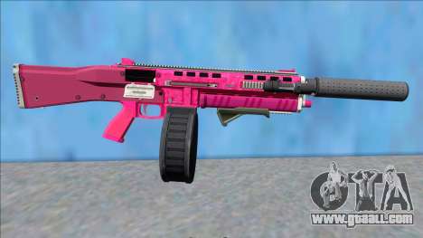 GTA V Vom Feuer Assault Shotgun Pink V13 for GTA San Andreas
