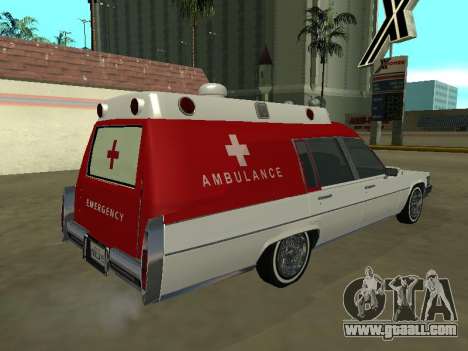 Cadillac Superior 1977 (Emperor) Ambulance for GTA San Andreas