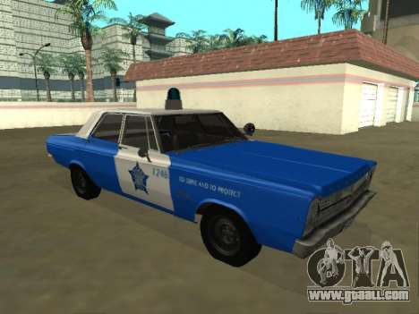 Plymouth Belvedere 4 door 1965 Chicago Police De for GTA San Andreas