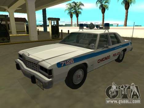 Ford LTD Crown Victoria 1987 Chicago Police Dept for GTA San Andreas