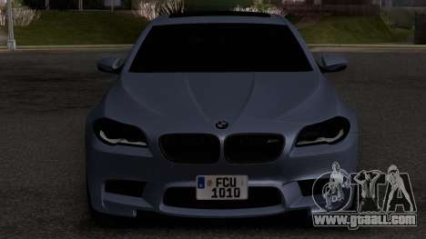 BMW M5 F10 30TH Anniversary Edition for GTA San Andreas