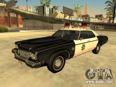 Oldsmobile Delta 88 1973 San Francis Police Dept for GTA San Andreas