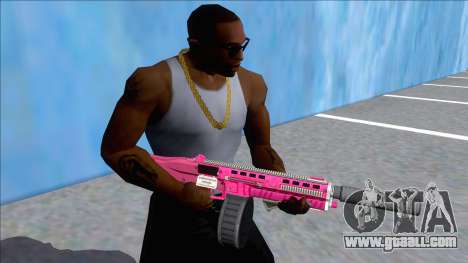 GTA V Vom Feuer Assault Shotgun Pink V3 for GTA San Andreas