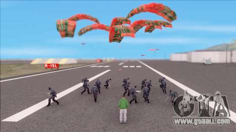 Paratroopers SWAT for GTA San Andreas