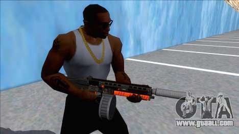 GTA V Vom Feuer Assault Shotgun Orange V7 for GTA San Andreas