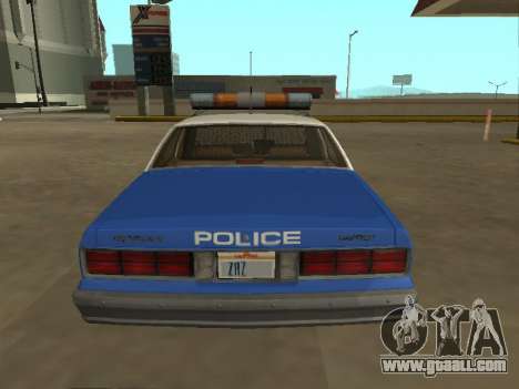 Chevrolet Caprice 1987 New York Police Dept for GTA San Andreas
