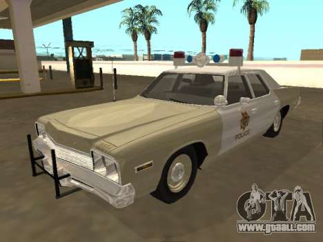 Dodge Monaco 1974 Las Vegas Metro Police for GTA San Andreas
