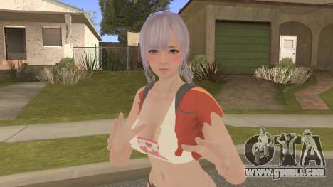 Doaxx Fiona - Crimson Shinobi for GTA San Andreas