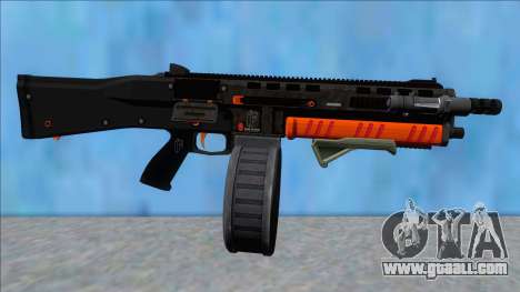 GTA V Vom Feuer Assault Shotgun Orange V5 for GTA San Andreas